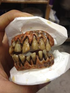 Zombie teeth for Unreal