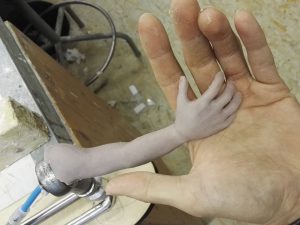 Brimstone animatronic baby arm for Unreal