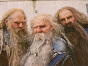 Lord of the Rings Dwarf lord on Xander Forterie for Weta Workshop