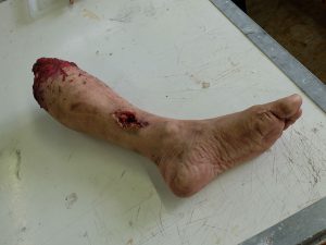 Severed leg for Unreal